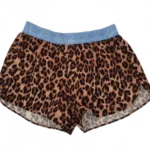 animal print shorts